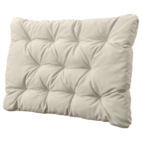IKEA KUDDARNA Back cushion outdoor light grey-beige 24 3/8x17 3/8 "