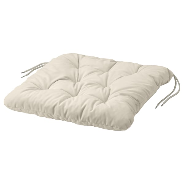 IKEA KUDDARNA Chair pad outdoor light grey-beige 17 3/8x17 3/8 "