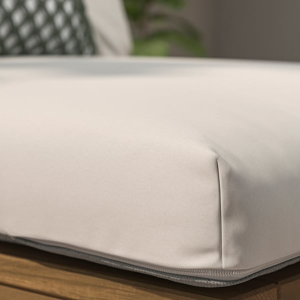 IKEA KUDDARNA Seat Pad Outdoor Light Grey-beige 24 3/8x24 3/8 "