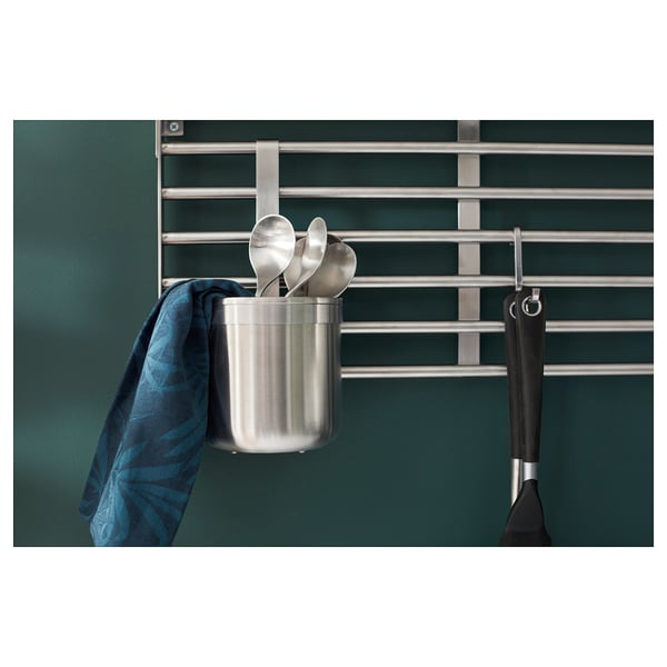 IKEA KUNGSFORS Container Stainless Steel 4 3/4x10 3/8 "