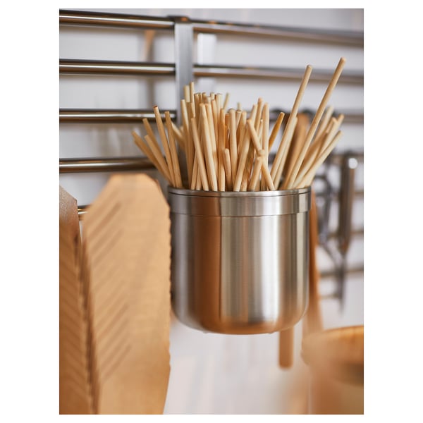 IKEA KUNGSFORS Container Stainless Steel 4 3/4x10 3/8 "