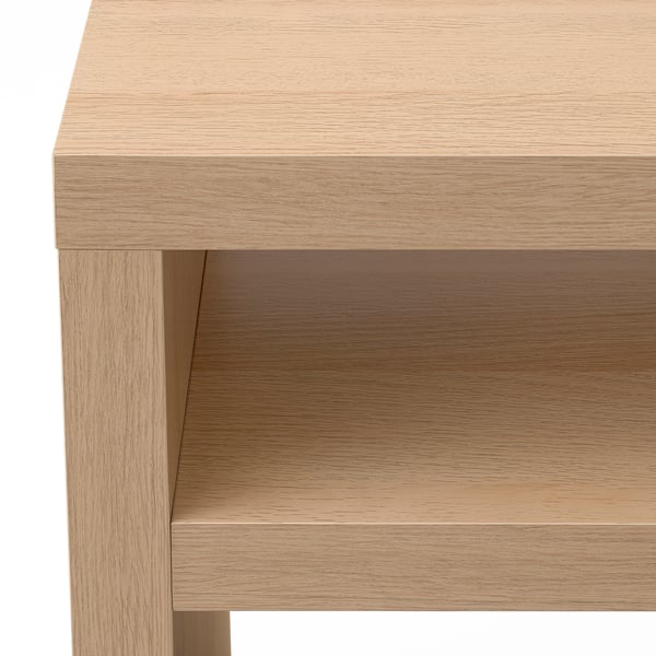 IKEA LACK Console Table White Stained Oak 55 1/8x15 3/8 "