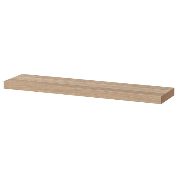 IKEA LACK Wall shelf white stained oak effect 43 1/4x10 1/4 "