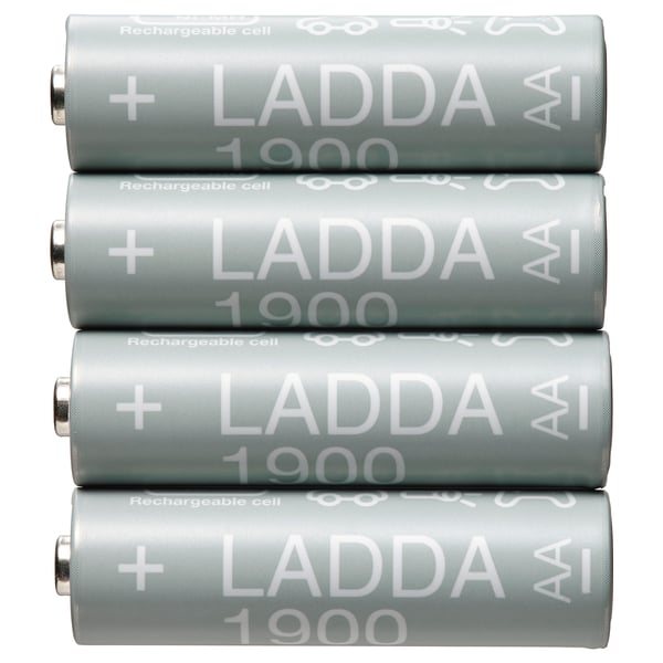 IKEA LADDA Rechargeable battery HR06 AA 1.2V 1900mAh