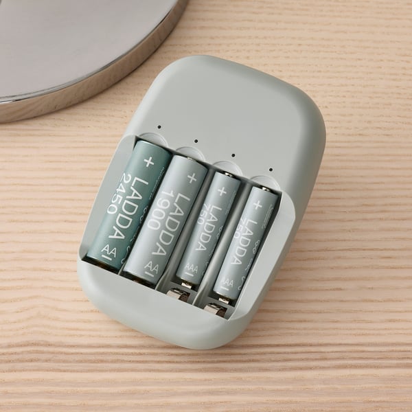 IKEA LADDA Rechargeable Battery HR06 AA 1.2V 2450mAh