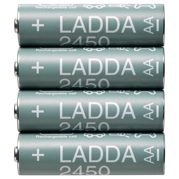 IKEA LADDA Rechargeable battery HR06 AA 1.2V 2450mAh
