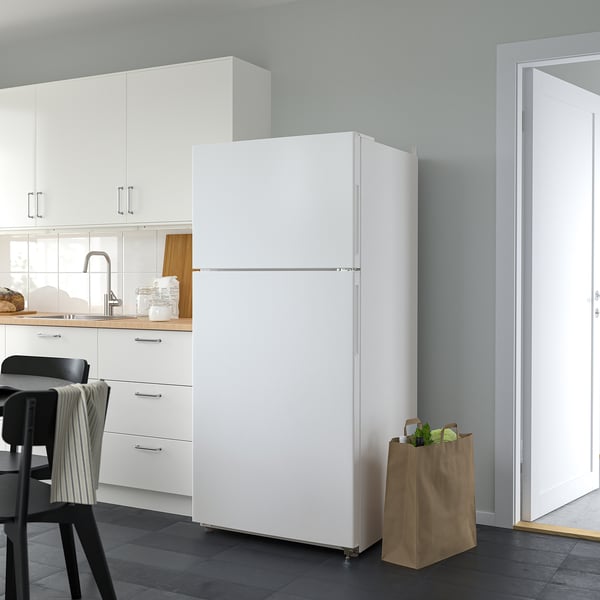 IKEA LAGAN Top-freezer Refrigerator White 18.0 Cu.ft