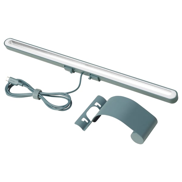 IKEA LAGERGÅNG LED lamp for screen dimmable/turquoise