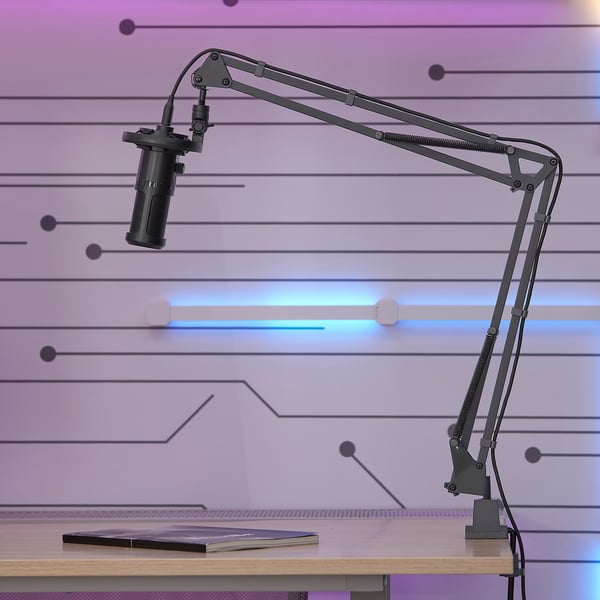 IKEA LÅNESPELARE Microphone Arm With Screw Mount/anthracite