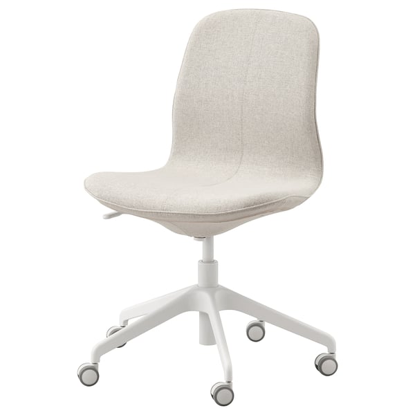 IKEA LÅNGFJÄLL Conference chair Gunnared beige/white