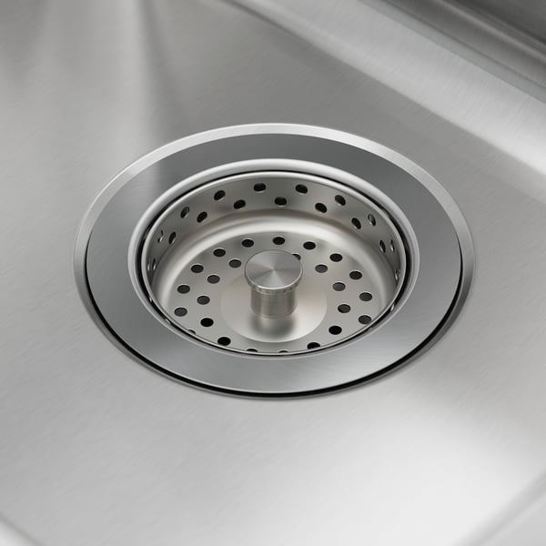 IKEA LÅNGUDDEN Double Bowl Top Mount Sink Stainless Steel 29 1/2x20 5/8 "