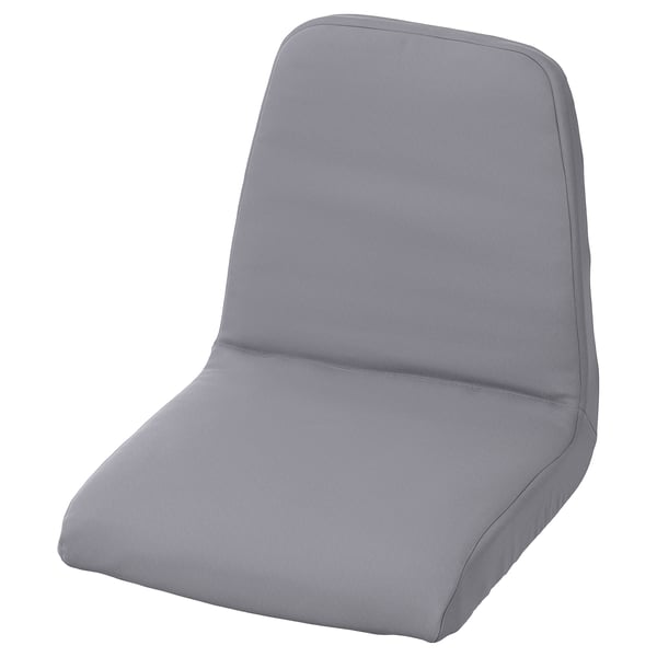 IKEA LANGUR Padded seat cover for junior chair gray