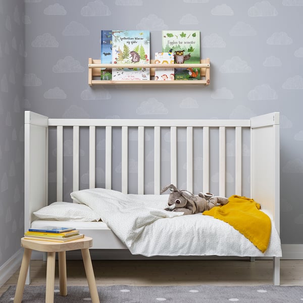 IKEA LEN Duvet Cover 1 Pillowcase F Crib 43x49/14x22 "