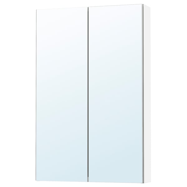 IKEA LETTAN Mirror cabinet with doors mirror effect/mirror glass 24x6x37 "