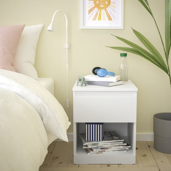 IKEA LILLBERGET Nightstand White 15 3/4x16 1/2x19 1/4 "