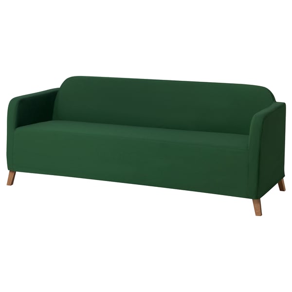 IKEA LINANÄS Protector F 3-seat Sofa Vissle Dark Green