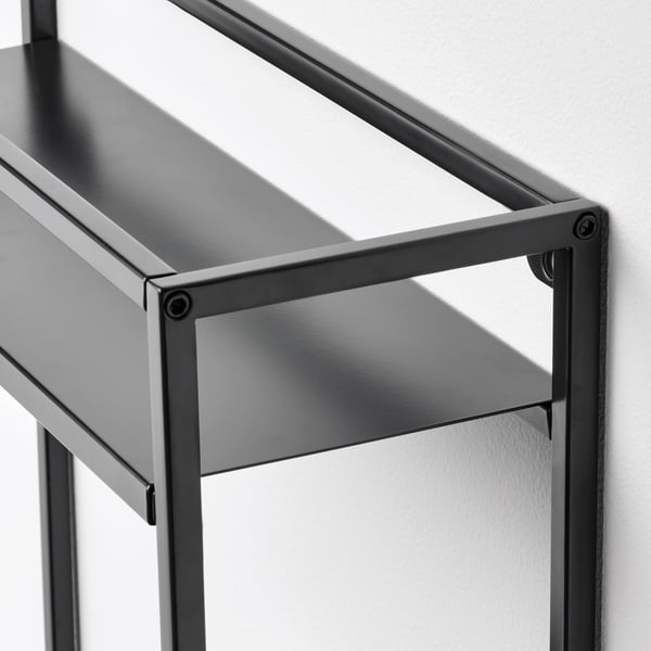 IKEA LINDÅSEN Display Shelf Anthracite 15 3/4x23 5/8 "
