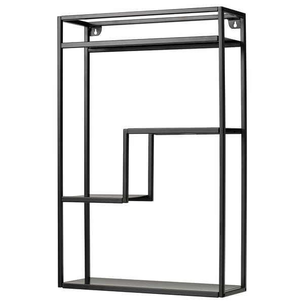 IKEA LINDÅSEN Display shelf anthracite 15 3/4x23 5/8 "