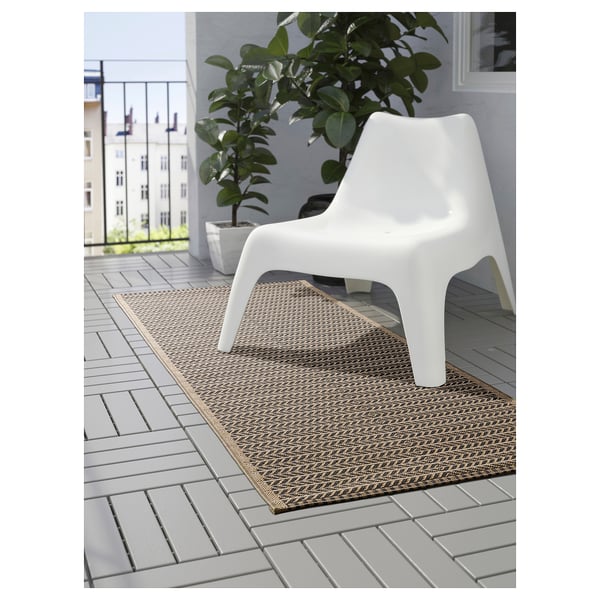 IKEA LOBBÄK Rug Flatwoven In/outdoor Beige 2 ' 7 "x6 ' 7 "