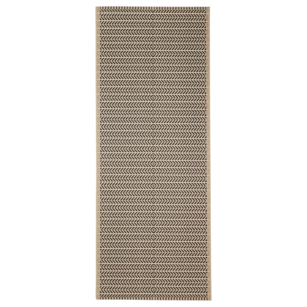 IKEA LOBBÄK Rug flatwoven in/outdoor beige 2 ' 7 "x6 ' 7 "