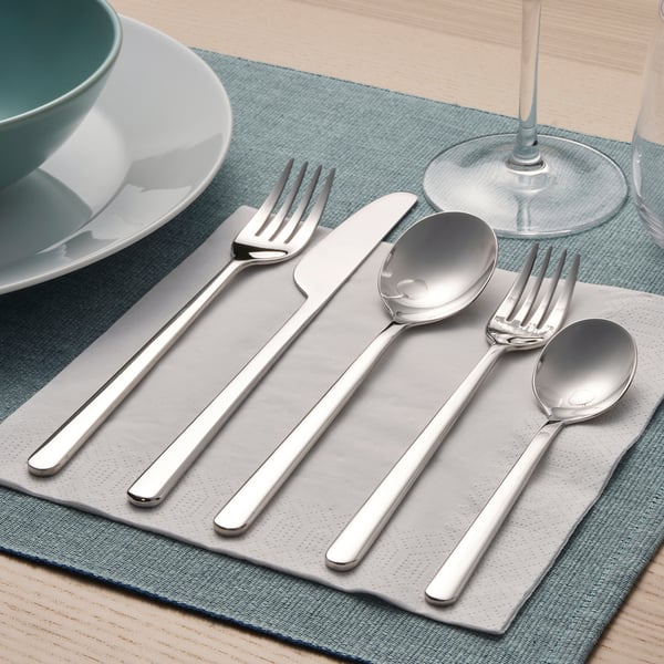 IKEA LÖFTESRIK 20-piece Flatware Set Stainless Steel