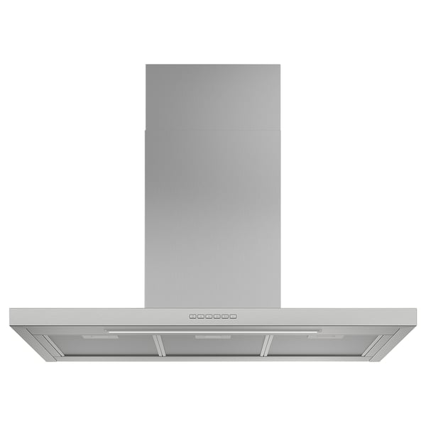 IKEA LUFTBUREN Wall mounted range hood Stainless steel