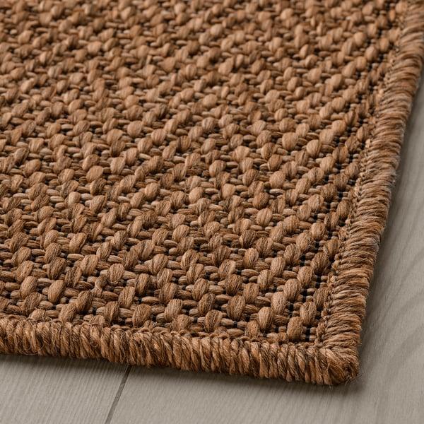 IKEA LYDERSHOLM Rug Flatwoven In/outdoor Medium Brown 2 ' 7 "x4 ' 11 "