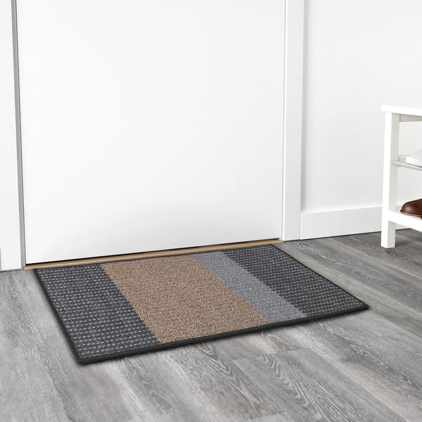 IKEA LYNDERUP Door Mat Indoor/outdoor Multicolor 2 ' 0 "x2 ' 11 "