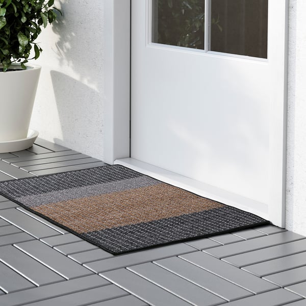 IKEA LYNDERUP Door Mat Indoor/outdoor Multicolor 2 ' 0 "x2 ' 11 "