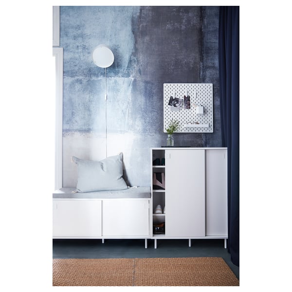 IKEA MACKAPÄR Shoe/storage Cabinet White 31 1/2x13 3/4x40 1/8 "
