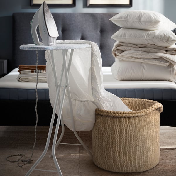IKEA MÄVINN Basket Jute/braided 14 ½x13 ¾x13 ¾ "