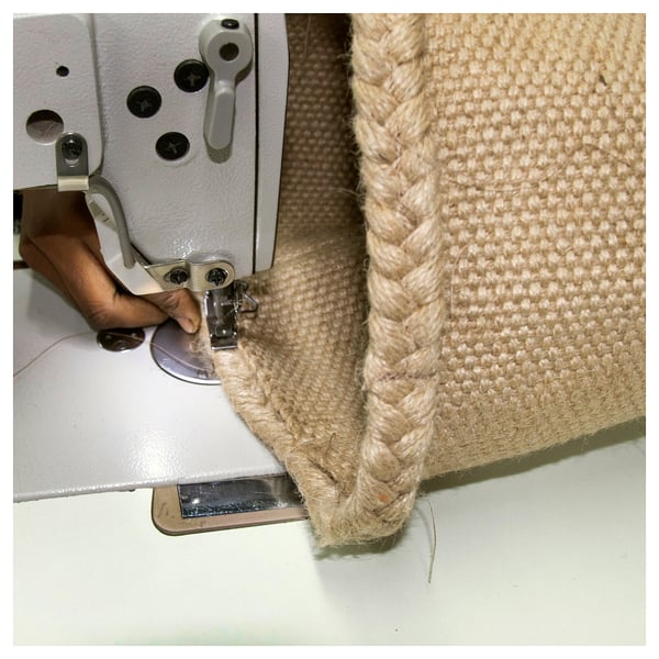 IKEA MÄVINN Basket Jute/braided 14 ½x13 ¾x13 ¾ "