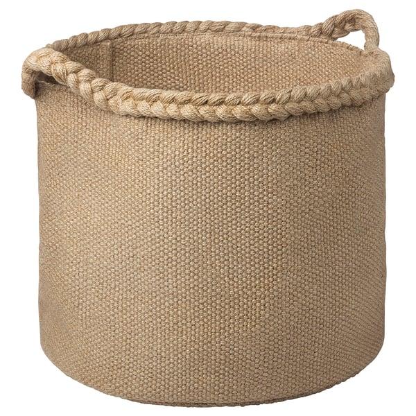 IKEA MÄVINN Basket jute/braided 14 ½x13 ¾x13 ¾ "