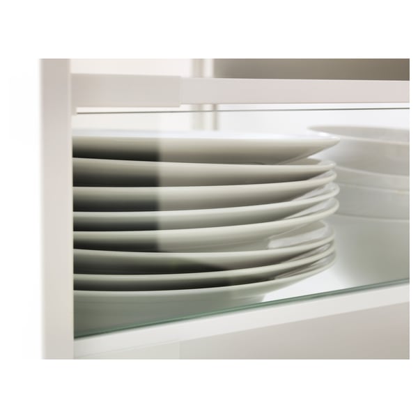 IKEA MAXIMERA Add-on Side For Drawer High Glass 23 5/8 "