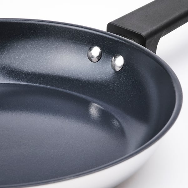 IKEA MIDDAGSMAT Frying Pan Non-stick Coating/stainless Steel 9 "