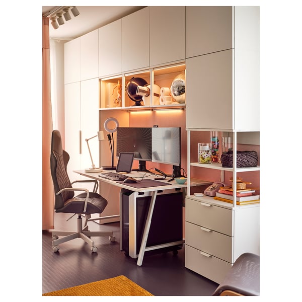 IKEA MISSMYRA LED Wardrobe Lighting Strp W Sensor Dimmable White 22 "