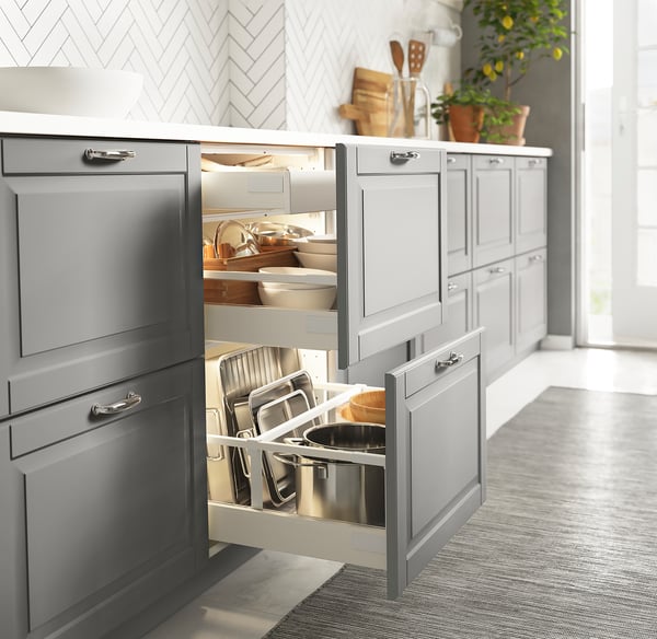 IKEA MITTLED LED Kitchen Drawer Light W/ Sensor Dimmable White 23 "