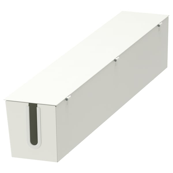 IKEA MITTZON Cable box for frm w cstrs white 31 1/2x5 1/8 "