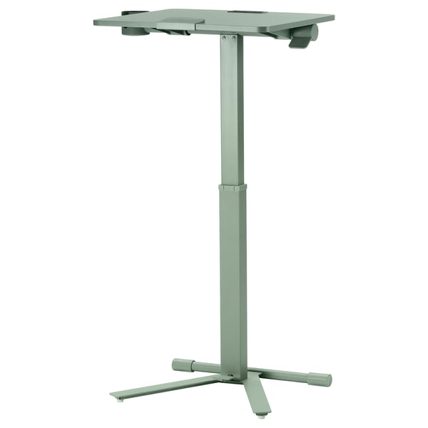 IKEA MITTZON Laptop Table With Casters Green 26x19 5/8 "