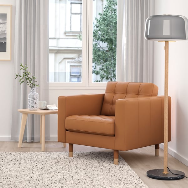 IKEA MORABO Armchair Grann/Bomstad Golden Brown/wood