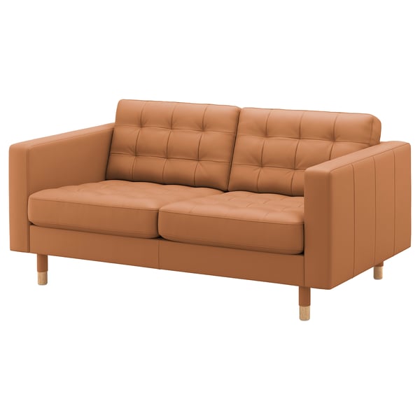 IKEA MORABO Loveseat Grann/Bomstad golden brown/wood