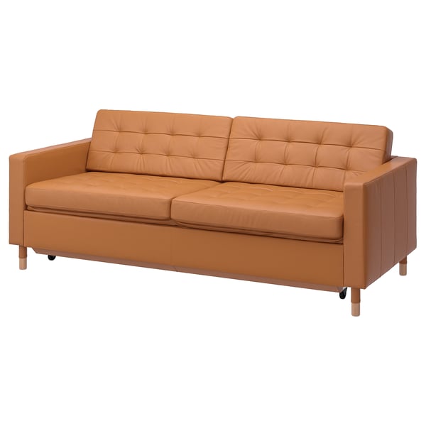 IKEA MORABO Sleeper Sofa Grann/Bomstad Golden Brown/wood