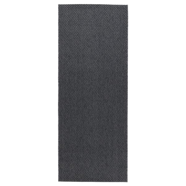 IKEA MORUM Rug flatwoven in/outdoor dark gray 2 ' 7 "x6 ' 7 "