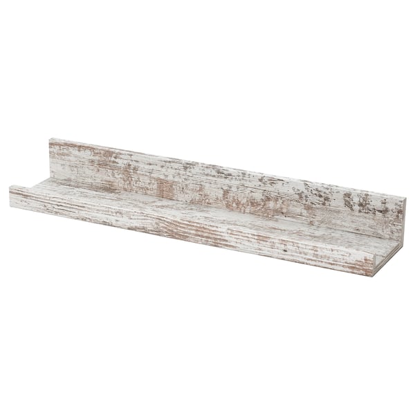 IKEA MOSSLANDA Picture ledge white stained pine effect 21 5/8 "