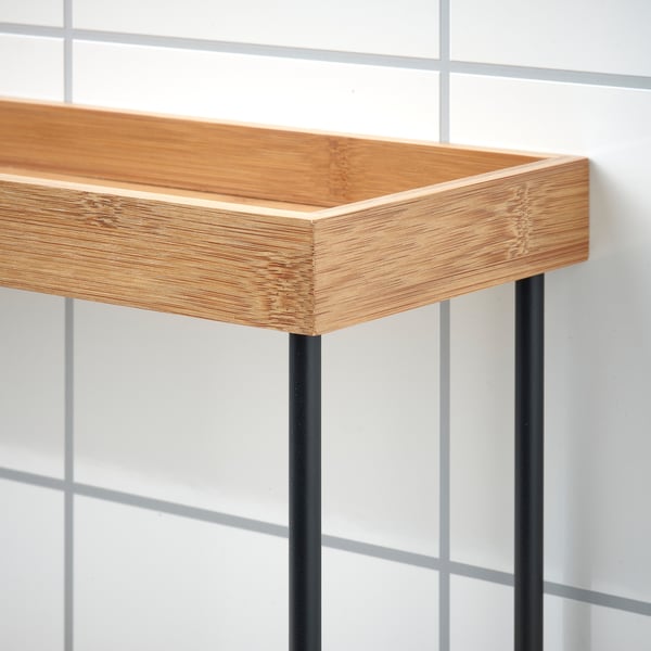 IKEA NÅLBLECKA Kitchen Countertop Organizer Metal/bamboo 15x5 1/8x11 "