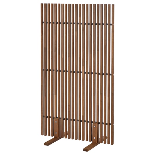 IKEA NÄMMARÖ Privacy screen light brown stained indoor/outdoor 55 1/8x31 1/2x19 5/8 "