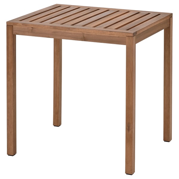 IKEA NÄMMARÖ Table outdoor light brown stained 29 1/2x24 3/4 "