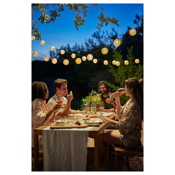 IKEA NÄMMARÖ Table Outdoor Light Brown Stained 78 3/4x29 1/2 "