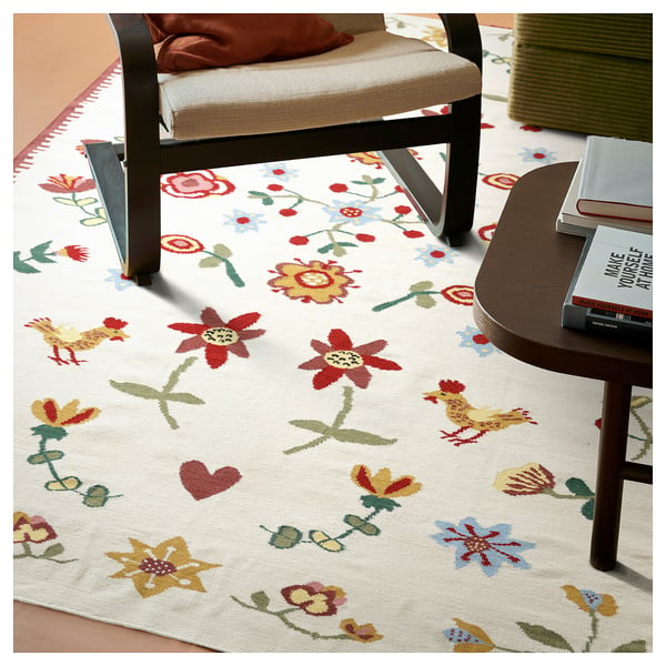 IKEA NICKGRÄS Rug Flatwoven Multicolor/handmade 5 ' 7 "x7 ' 10 "