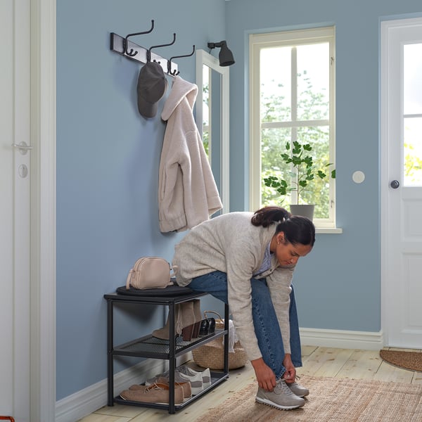 IKEA NIPÅSEN / BAGGMUCK Hallway Furniture Set Of 2 Black/gray